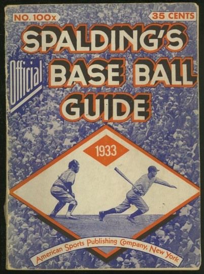 MAG 1933 Spalding's Guide